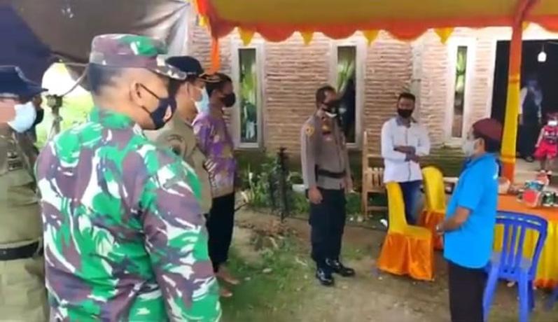 Langgar PPKM Darurat, Pesta Pernikahan di Jepara Dibubarkan Aparat Gabungan