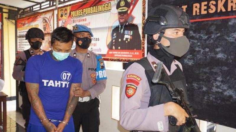 Berbekal Pistol Airsoft Gun, Pasutri Asal Banyumas Ini Curi Tanaman Hias di Purbalingga