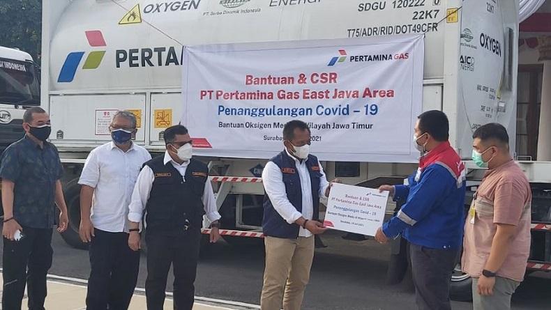 Kebutuhan Oksigen untuk Tangani Covid-19 di Jatim Capai 610 Ton Sehari