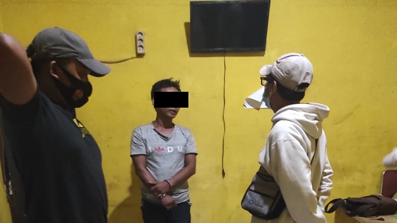 Pelaku Penggelapan Motor di Medan Diserahkan Kadus ke Polisi