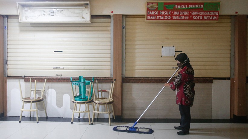 Suasana Sepi ITC Famawati, Tutup Selama PPKM Darurat - Bagian 2