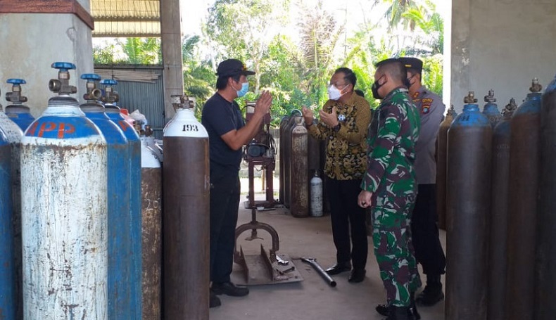 Stok Oksigen untuk Pasien Covid-19 di Belitung Mencukupi