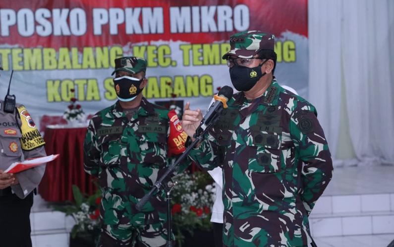  Panglima TNI Terapkan Strategi Defensif dan Ofensif Tekan Kasus Covid-19