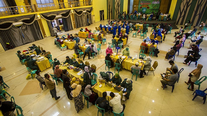 Pemkot Banjarbaru Targetkan 1.000 Orang Divaksin Covid-19 Setiap Hari - Bagian 1