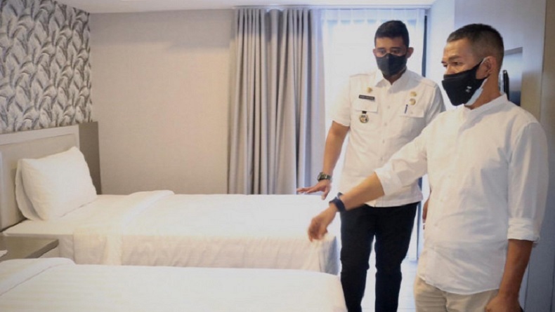 Antisipasi Lonjakan Covid-19, Bobby Nasution Tinjau Sejumlah Hotel Milik Pemko Medan