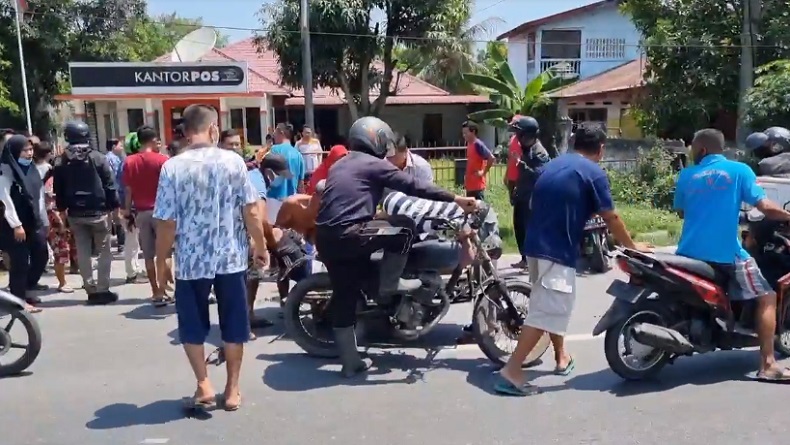 Ugalan-Ugalan, 2 Pengendara Motor di Medan Tabrak Lansia hingga Kritis