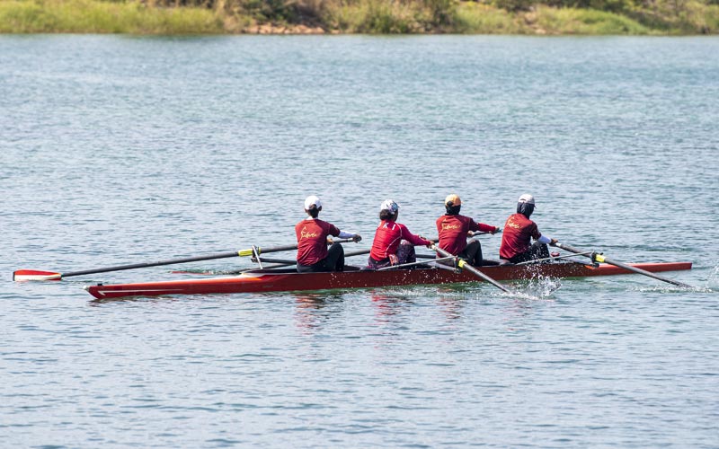  Persiapan PON XX Papua, Tim Dayung Sumsel Uji Tanding dengan DKI Jakarta - Bagian 2