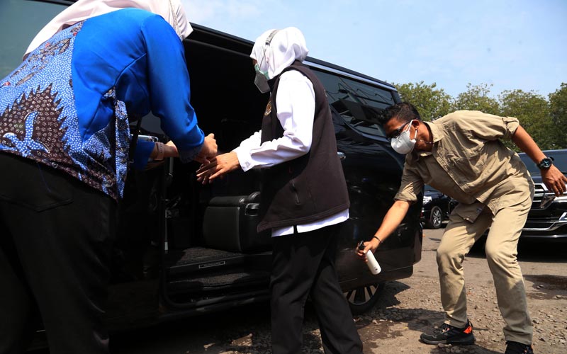 Dua Kali Terpapar Covid-19, Begini Ketatnya Prokes Gubernur Khofifah  - Bagian 3