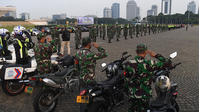 Apel Pengamanan Hari Raya Idul Fitri di Ibu Kota - Bagian 2