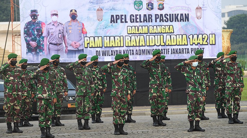 Apel Pengamanan Hari Raya Idul Fitri di Ibu Kota - Bagian 1