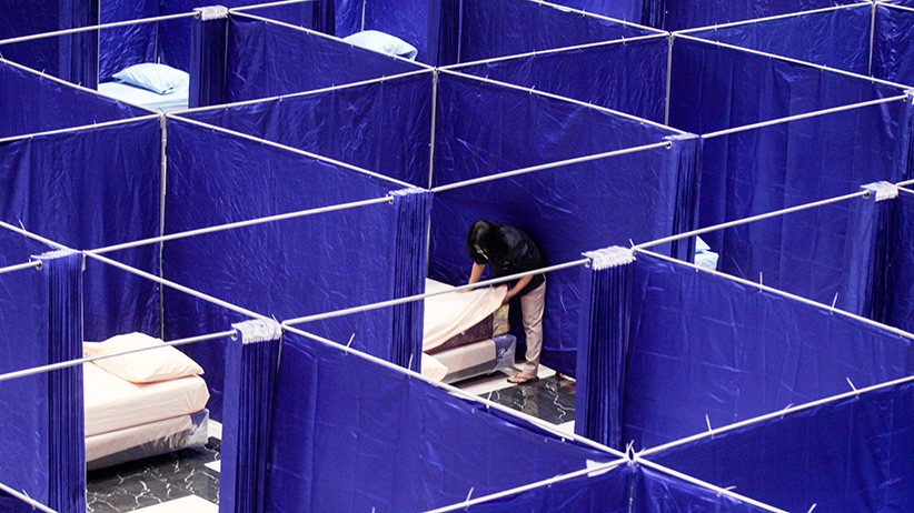 Mal Pelayanan Publik Sidoarjo Diubah Menjadi Tempat Isolasi - Bagian 1