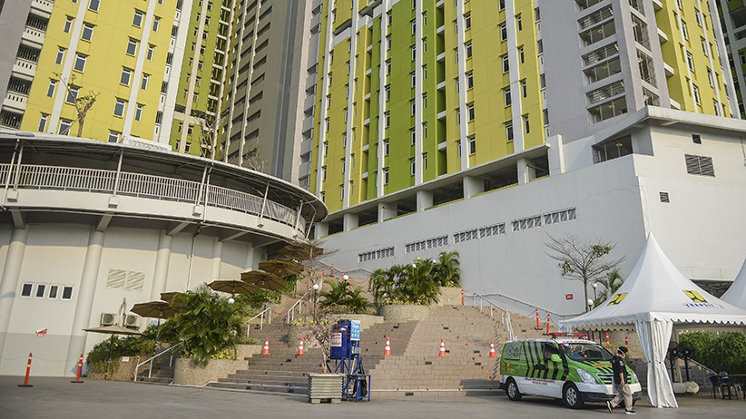 Rusun Pasar Rumput Mulai Beroperasi Rawat Pasien OTG - Bagian 2