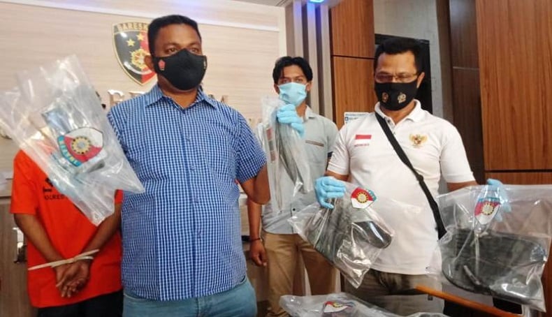 Pembunuh Pedagang HP di Nagan Raya Ditangkap, Pelaku Kesal Ditagih Uang Rp1 Juta