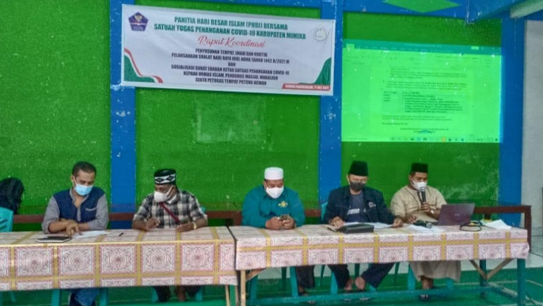 Mimika Tetap Gelar Sholat Ied Berjemaah, Dipusatkan di 75 Masjid