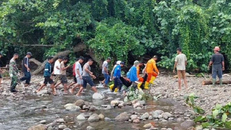 Terseret Arus Sungai Maentang, Warga Minahasa Selatan Ditemukan Tewas