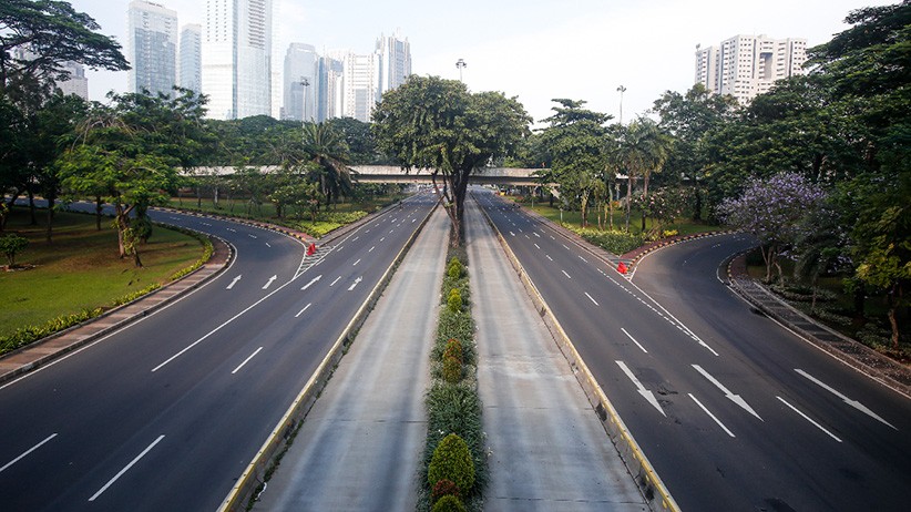 Idul Adha, Sejumlah Ruas Jalan Jakarta Lengang - Bagian 1