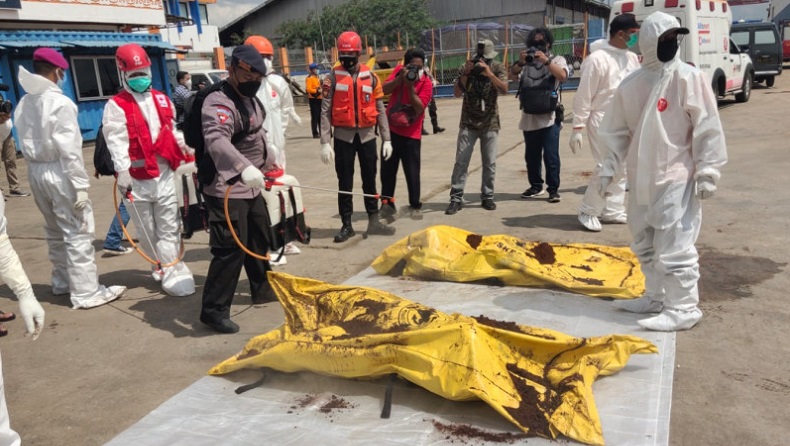 Update Kapal Tenggelam di Perairan Kalbar: 83 ABK Selamat, 21 Tewas dan 34 Hilang