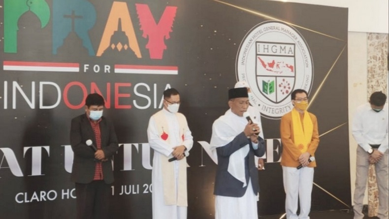 Tokoh Lintas Agama di Makassar Doa Bersama Harapkan Pandemi Segera Berakhir