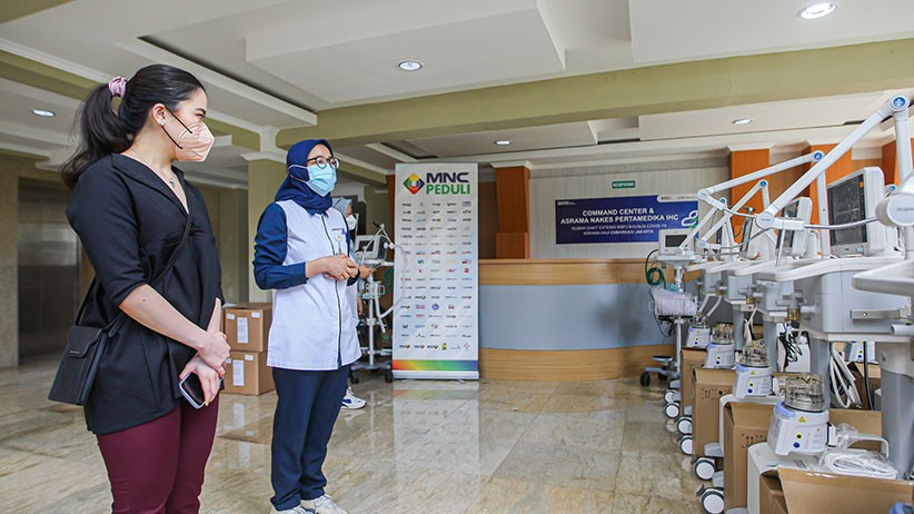MNC Peduli Salurkan Medical Bed dan Hazmat untuk RS Extensi RSPJ Asrama Haji Jakarta - Bagian 2