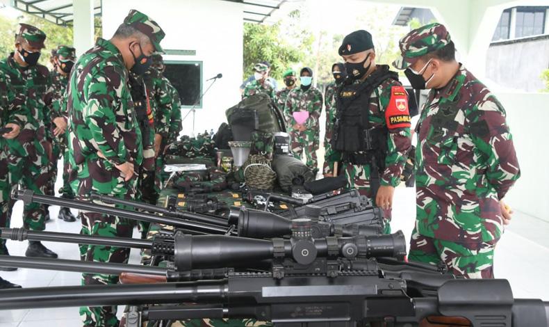 Kasum TNI Minta Satgas Yonif Raider 408/SBH Beri Rasa Aman Masyarakat Perbatasan Papua