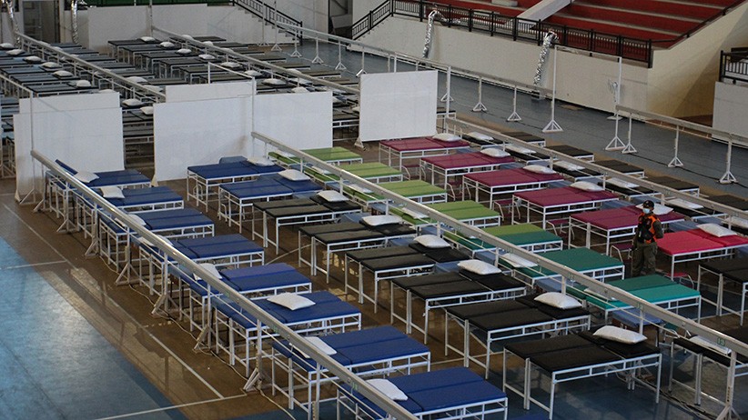GOR Indoor Gelora Bung Tomo Diubah Jadi RS Darurat, Kapasitas 225 Tempat Tidur - Bagian 3