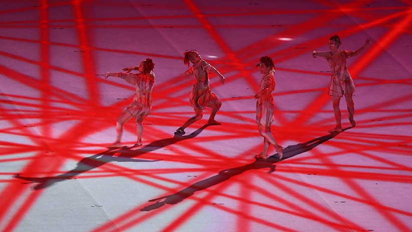 Pembukaan Olimpiade Tokyo 2020 Tanpa Penonton, Begini Suasananya - Bagian 3