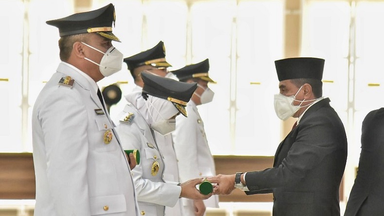 Edy Rahmayadi Minta Bupati Madina Atasi Penambangan Liar