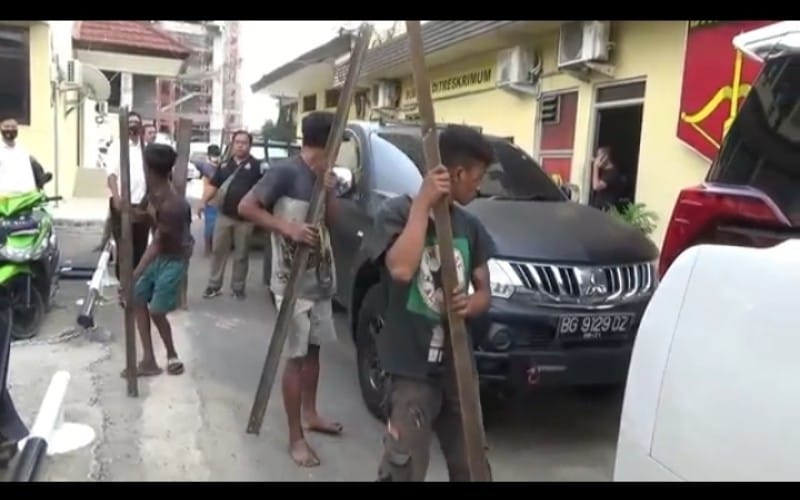 Gudang Eks Penggilingan Kopi 16 Ilir Dipreteli Maling, Satu Pelaku Anak di Bawah Umur