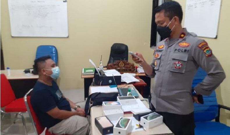 Gelapkan 7 Smartphone, Pemuda di Manado Ditangkap Tim Maleo Polda Sulut