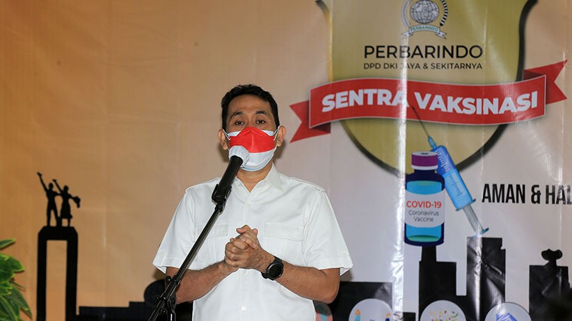 Kamrussamad Hadiri Peresmian Sentra Vaksinasi bersama OJK dan Perbarindo - Bagian 3