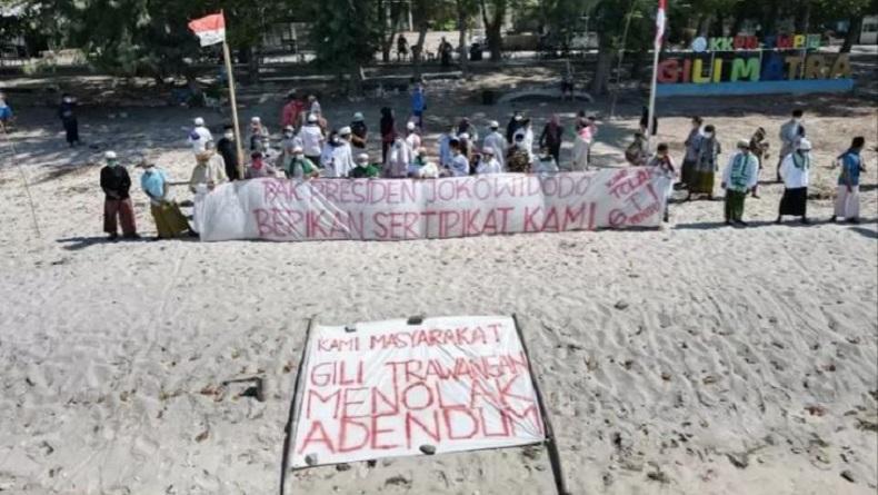 Merasa Sering Diabaikan, Warga Gili Trawangan NTB Kirim Surat ke Jokowi