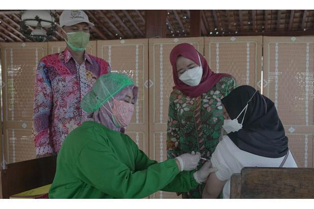 Persiapan Pembukaan Objek  Wisata, Pelaku Wisata di Sleman Divaksin Covid-19