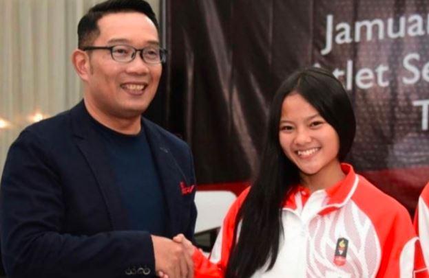 Ridwan Kamil Beri Bonus Rp300 Juta untuk Windy Cantika Peraih Medali OlimpiadeTokyo