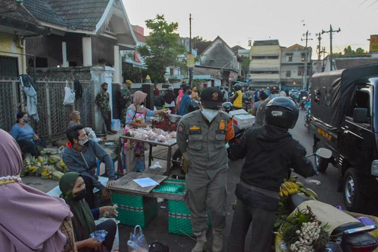 Dinas Perdagangan Jogja Manfaatkan Momentum PPKM untuk Tata Pedagang Pasar