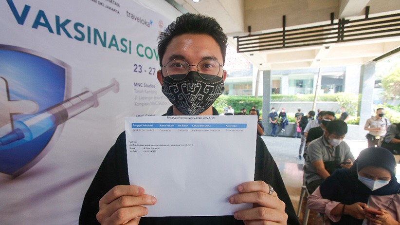 Hari ke-4 Sentra Vaksinasi MNC Center, Antusiasme Warga Masih Tinggi  - Bagian 5