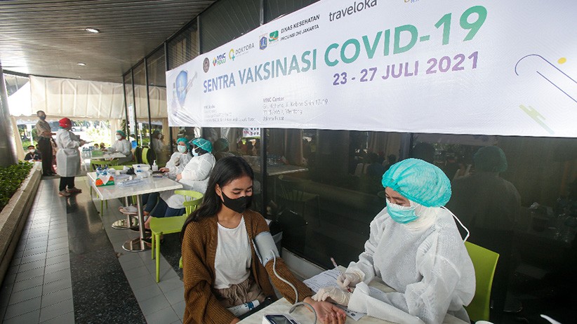 Hari ke-4 Sentra Vaksinasi MNC Center, Antusiasme Warga Masih Tinggi  - Bagian 4