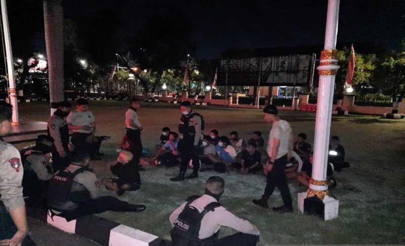 Polisi Bubarkan Balap Liar di Ring Road Mojosongo Solo, Belasan Pemuda Ditangkap
