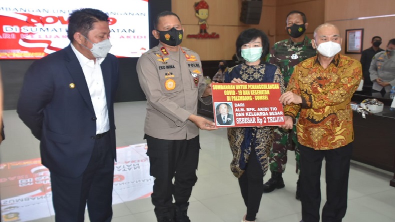 Pengusaha asal Aceh Hibahkan Dana Rp2 Triliun untuk Penanganan Covid-19