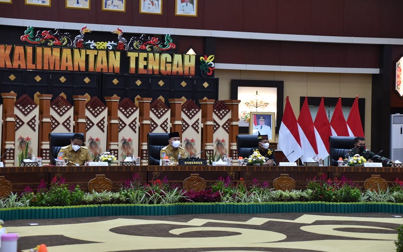 Pimpin Rapat Dengan Para Tokoh, Gubernur Kalteng Sampaikan Sejumlah Arahan
