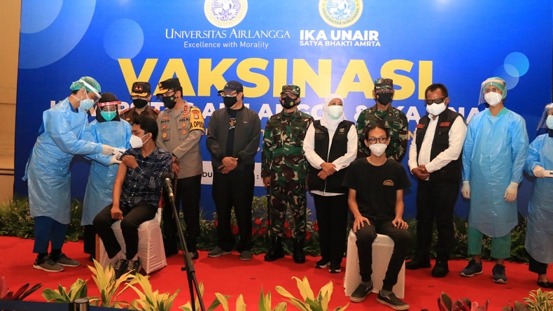 Baru 23 Persen, Vaksinasi Covid-19 di Jatim Jauh dari Target 