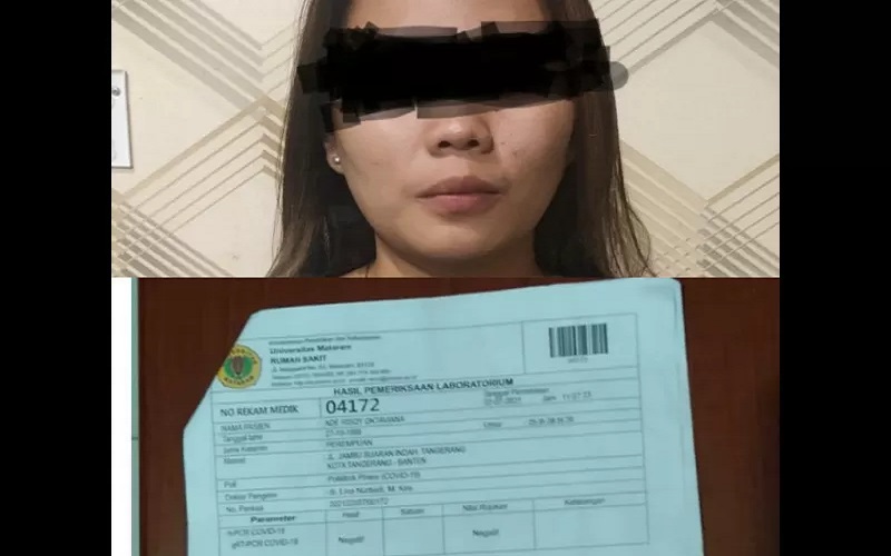 title Pakai Surat PCR Palsu di Bandara Lombok, Perempuan Ini Ditangkap Polisi Pakai Surat PCR Palsu di Bandara Lombok, Perempuan Ini Ditangkap Polisi