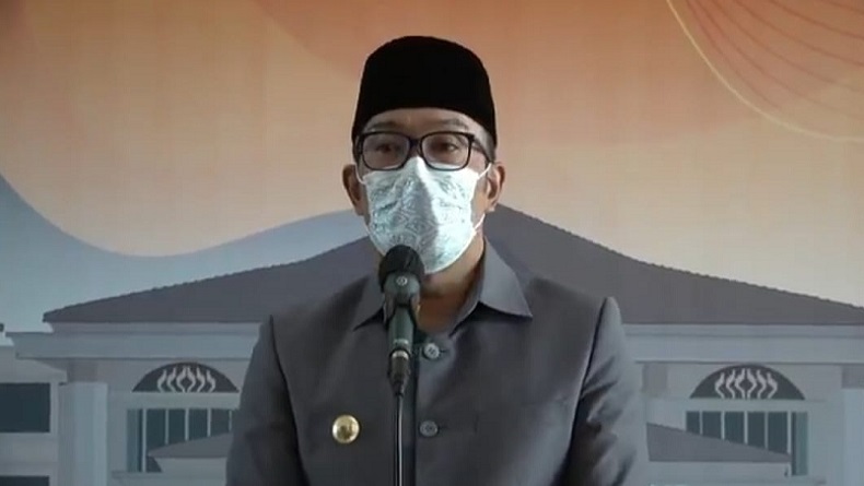 Menggembirakan, Ridwan Kamil: Tren Kasus Covid-19 di Jabar Turun, BOR Kini 66 Persen