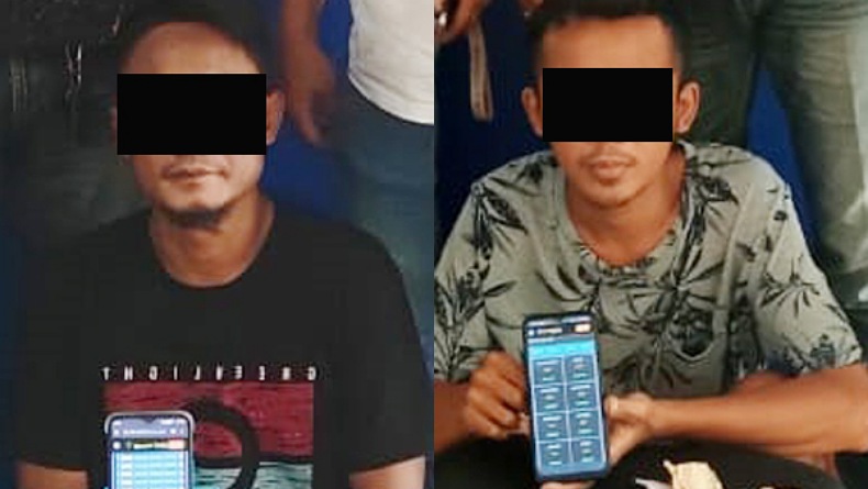 Polresta Manado Tangkap Dua Tersangka Judi Togel Online 