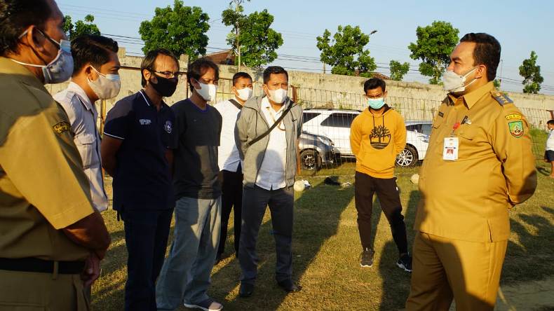 Pulang Kampung ke Blora, Pemain Timnas Ini Minta Bupati Kembangkan Sepakbola