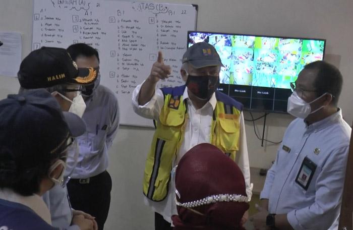Tinjau RS Lapangan Covid-19 Bantul, Menteri PUPR Basuki Hadimuljono Janjikan Penambahan Sarpras 