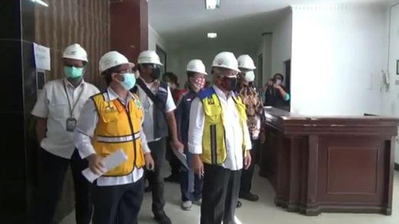 title Menteri PUPR Targetkan RS Darurat di Asrama Haji Donohudan Beroperasi 2 Agustus  Menteri PUPR Targetkan RS Darurat di Asrama Haji Donohudan Beroperasi 2 Agustus