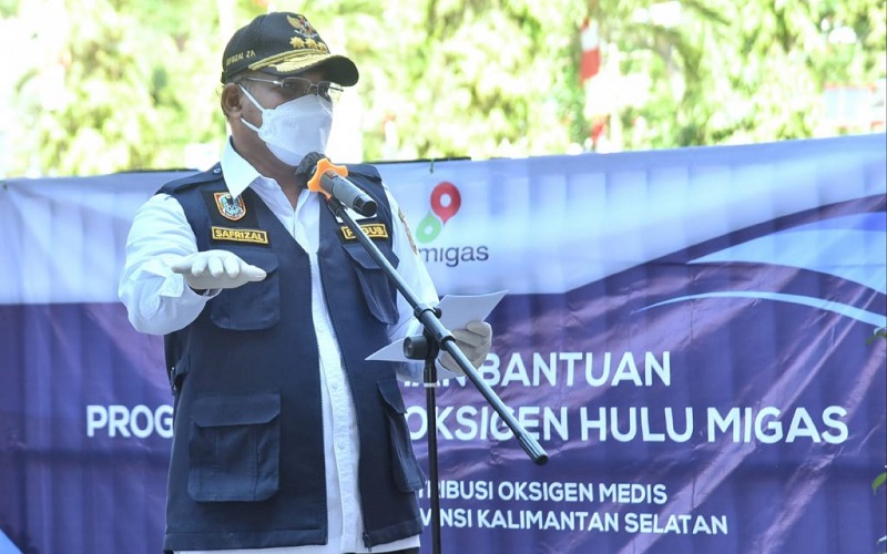Pemprov Kalsel Ajukan Bantuan ISO Tank Oksigen 20 Ton untuk Pendistribusian