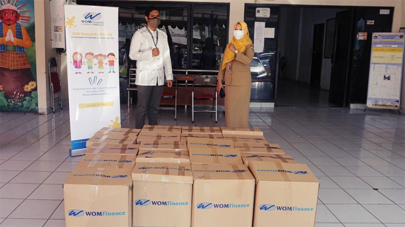 Dukung Anak-Anak Sehat, WOM Finance Donasi Multivitamin di Tengah Pandemi - Bagian 2