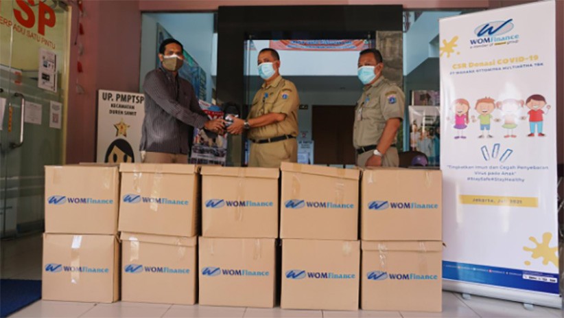 Dukung Anak-Anak Sehat, WOM Finance Donasi Multivitamin di Tengah Pandemi - Bagian 3