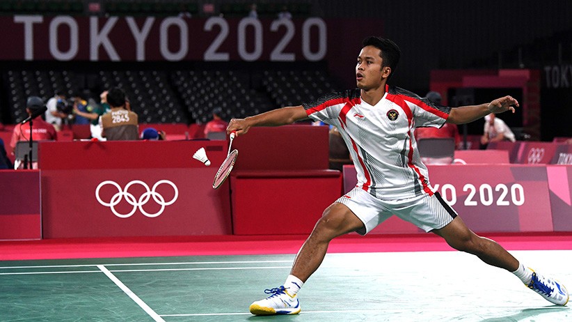 Anthony Sinisuka Ginting Kalahkan Pebulutangkis Rusia Sergey Sirant - Bagian 1